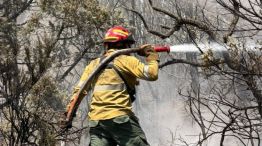 12-01-2026 bomberos cordobeses incendios en Chubut