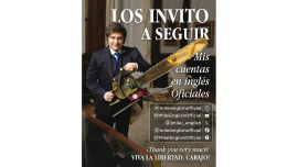 Javier Milei presentó sus redes oficiales en inglés: "Long live freedom, damn it!!"