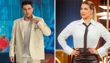 Gustavo Méndez y Wanda Nara