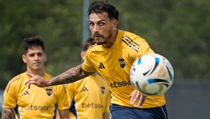 Entrenamiento de Boca 