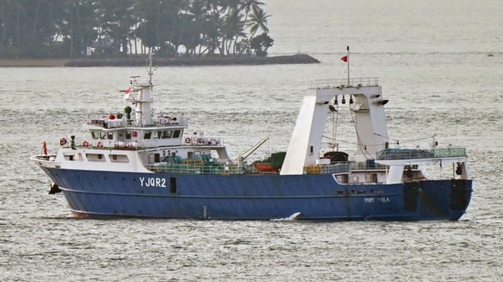 Detectan un pesquero de bandera extranjera dentro de la Zona Económica Exclusiva