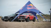 Ford y Red Bull hicieron vibrar Pinamar Norte con acrobacias y adrenalina