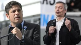 Axel Kicillof y Máximo Kirchner
