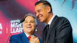 Miguel Siciliano y Martín Llaryora