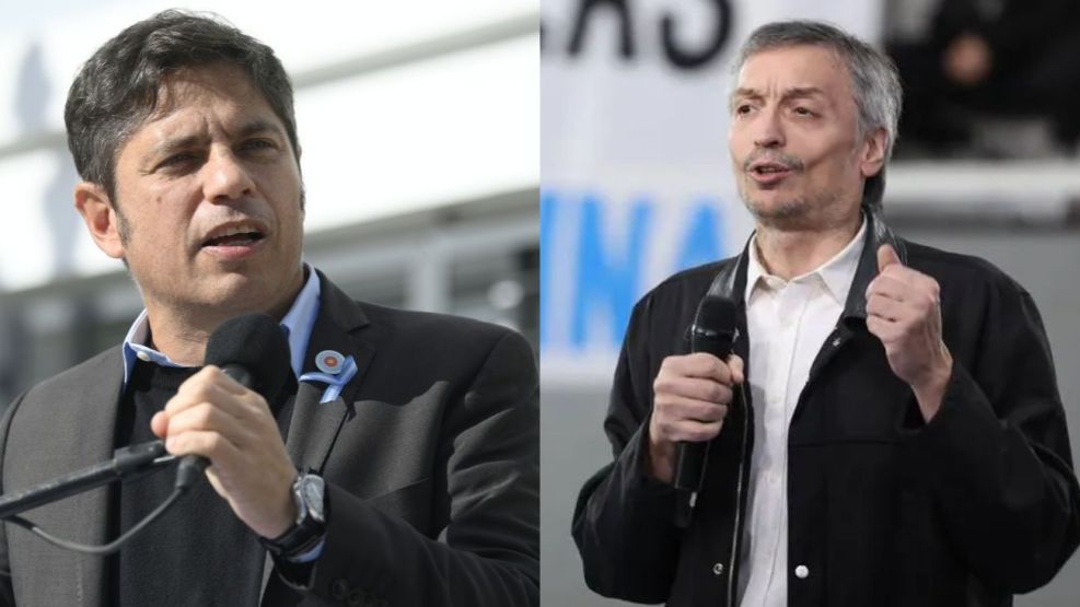 Axel Kicillof y Máximo Kirchner