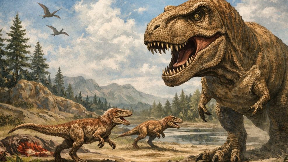  tiranosaurios