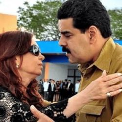 Cristina Kirchner y Nicolás Maduro | Foto:CEDOC