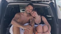 El Chino Leunis y su hija Delfina