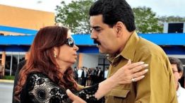 Cristina Kirchner y Nicolás Maduro