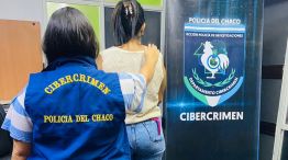 La mujer terminó detenida. 