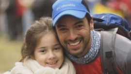 El Chino Leunis mostró qué tanto creció Delfina, su hija de 16 años: “Siempre que mires al costado, ahí voy a estar”