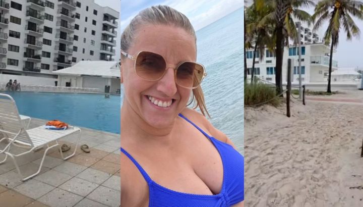 Caminata matutina, playa y bikini: las vacaciones de Paula Bernini en Miami