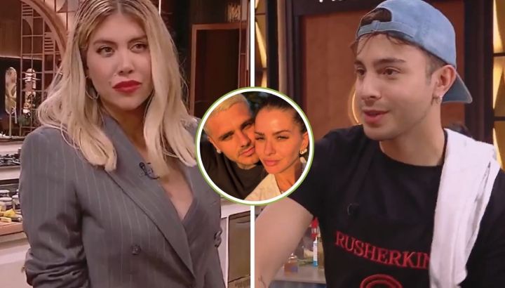 La picante pregunta de Wanda Nara a Rusherking en MasterChef Celebrity sobre Icardi y la China Suárez: "¿Qué opinas de tu ex con mi ex?"