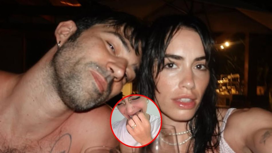 Lali Espósito y Pedro Rosemblat