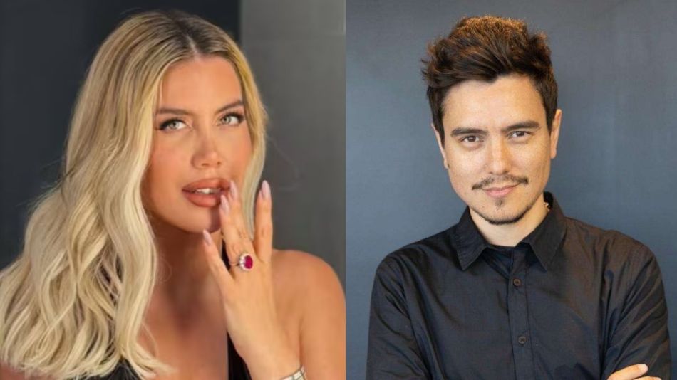 Wanda Nara y Gustavo Méndez