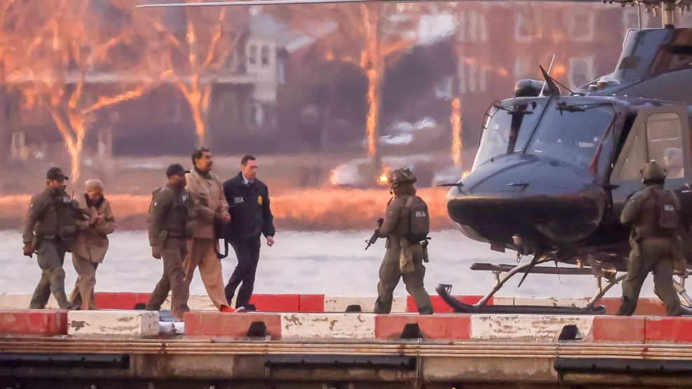 Ousted Venezuelan President Nicolas Maduro Appears In Federal Court