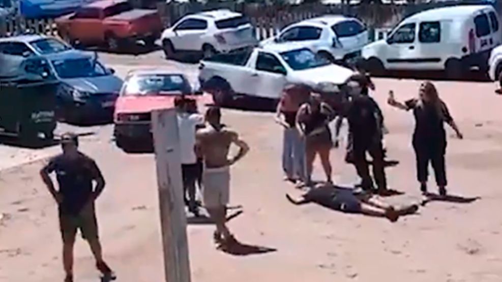 Pelea de recicladores de aceite en Pinamar 14012026