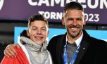 Martín Demichelis se mostró cerca de su hijo, Bastian, tras el accidente que casi les cuesta la vida