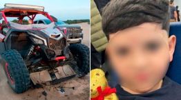 Habló el conductor de la camioneta que chocó contra un UTV en Pinamar y dejó al niño de 8 años en grave estado 15012026