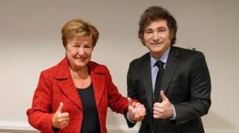 Kristalina Georgieva y Javier Milei 15012026