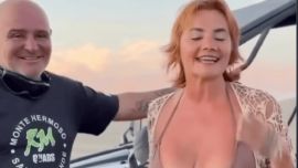 Los "chivos" de Nancy Pazos en sus vacaciones