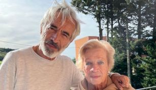 Imanol Arias y su mamá