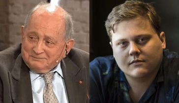 Chiche Gelblung y Luca Martin