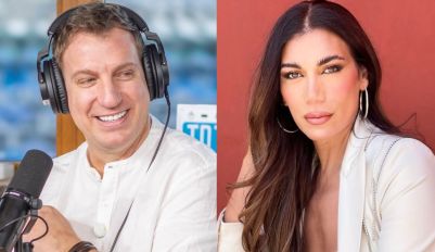 Maxi López y Florencia de la V