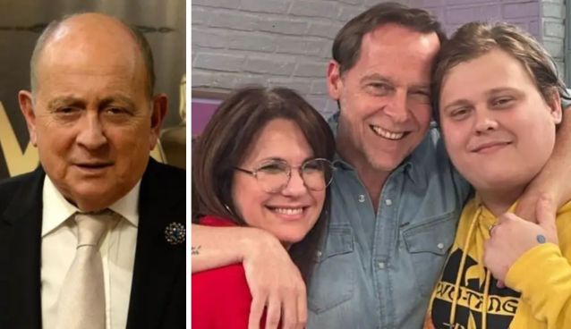 Chiche Gelblung, Nancy Dupláa, Matías Martin y Luca Martin