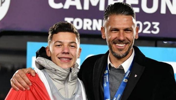 Martín Demichelis se mostró cerca de su hijo, Bastian, tras el accidente que casi les cuesta la vida