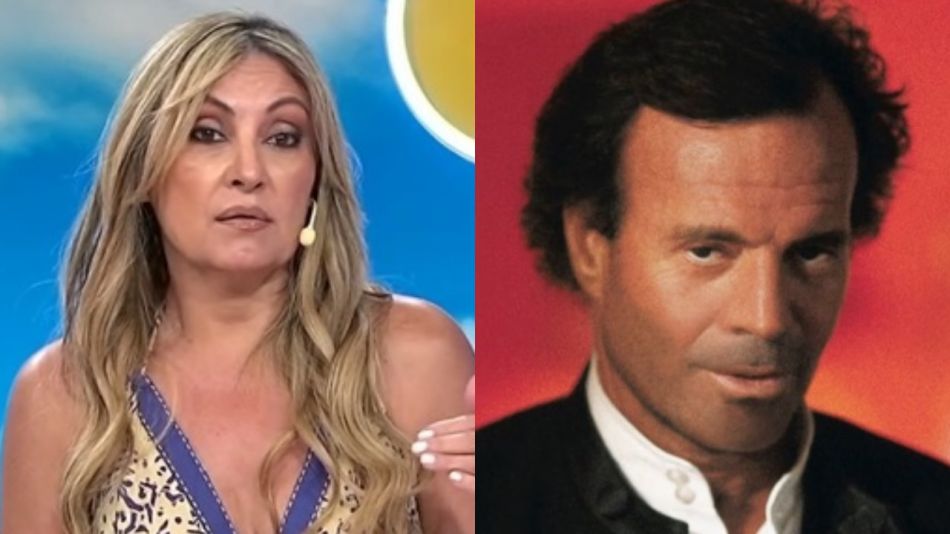 Marcela Tauro y Julio Iglesias