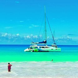 Colorida pesca en las Seychelles.