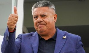 El presidente de la AFA, Claudio Chiqui Tapia