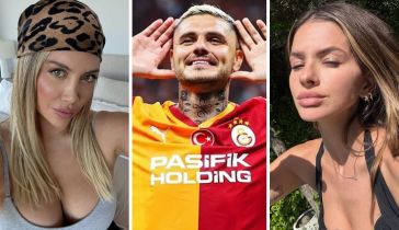 Wanda Nara, la China Suárez y Mauro Icardi