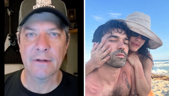 Mario Pergolini salió a aclarar sus dichos sobre la boda de Lali Espósito y Pedro Rosemblat: "Me importa tres pitos sus ideas políticas"