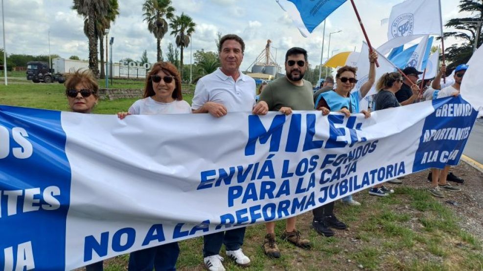 16-01-2026 Estatales protesta Jesús María festival Milei Caja de Jubilaciones Córdoba