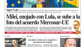 La tapa del Diario PERFIL del sábado 17 de enero de 2026