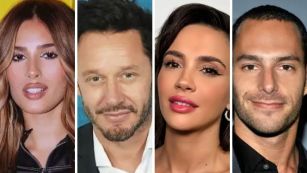 Benjamín Vicuña, Juli Poggio, Celeste Cid y Lucas Akoskin