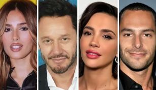 Benjamín Vicuña, Juli Poggio, Celeste Cid y Lucas Akoskin