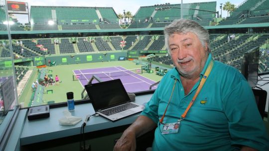 Murió Guillermo Salatino, referente histórico del periodismo de tenis