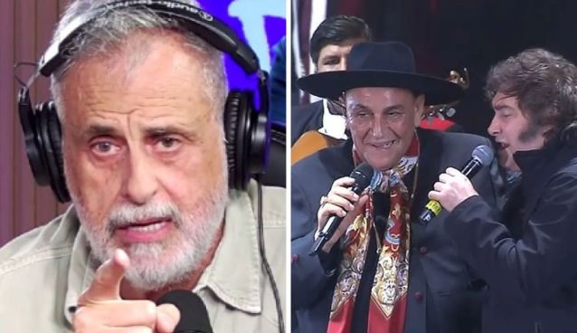 Jorge Rial - Chaqueño Palavecino y Javier Milei 