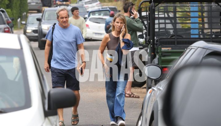 A diez años de su boda, Carolina, la hermana de Susana Giménez, y Diego Mejuto disfrutaron una romántica salida: las fotos exclusivas 