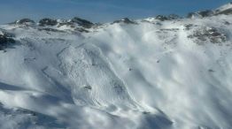 Una imagen cerca de Bad Hofgastein, Austria. Cinco personas murieron en dos avalanchas en los Alpes este sábado 17 de enero.