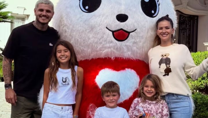 La China Suárez reveló cómo recibió la nieve junto a Mauro Icardi y sus hijos en Estambul