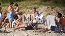 Las lujosas vacaciones de Martín Palermo en Punta del Este junto a su esposa e hijos