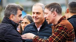 Cristian Ritondo y Santiago Caputo