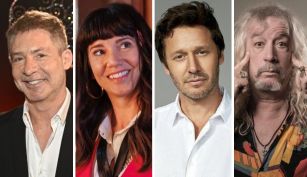 Adrián Suar, Griselda Siciliani, Benjamín Vicuña y Diego Capusotto