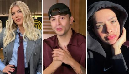 Wanda Nara, Rusherking y la China Suárez