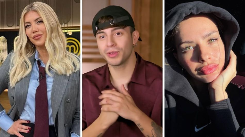 Wanda Nara, Rusherking y la China Suárez