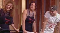 Esther Goris,  Emilia Attias y Rusherking en Masterchef Celebrity